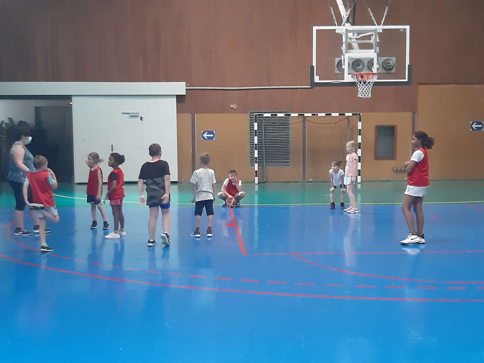 Entrainement mini-poussins 6.