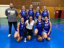 L'équipe des seniors féminines du basket-club CSSPP Waldighoffen.