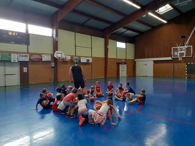 Reprise mini-poussins (U9). Le groupe