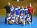 L'équipe des benjamins 1 du basket-club CSSPP Waldighoffen;