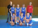 L'équipe des benjamins 2 du basket-club CSSPP Waldighoffen.