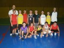 Le groupe des benjamins du basket-club CSSPP Waldighoffen en entente avec Oltingue.