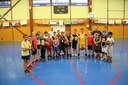 Le groupe des benjamins du basket-club CSSPP Waldighoffen de la saison 2017/2018.