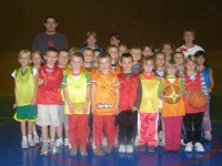 Le groupe des mini-poussins du Basket-club CSSPP Waldighoffen.