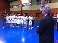 Discours du Maire - Remise cadeau