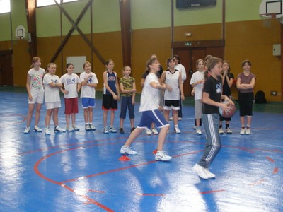 Camp de printemps du basket-club CSSPP Waldighoffen.