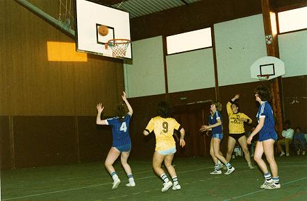 Photo du match aller de la finale régionale contre Osthouse