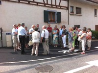 Au carrefour de la rue des Ecoles et de la rue de la République