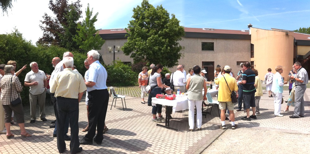 L'apéritif bat son plein