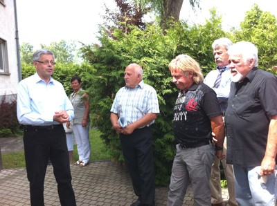 Le discours du maire Henri HOFF