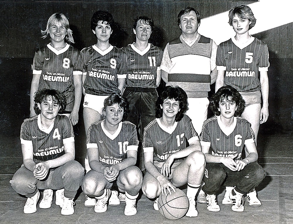 CSSPP équipe féminine championne Alsace 1985-1986