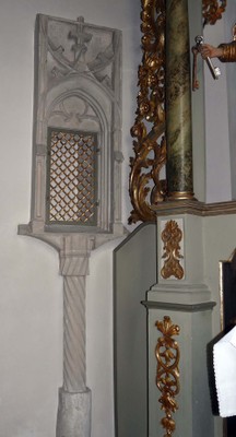 custode style gothique 15e siècle