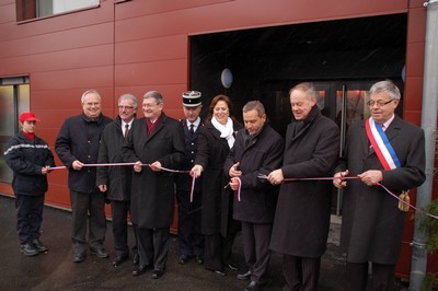 Inauguration du Centre de Secours le 12 décembre 2009