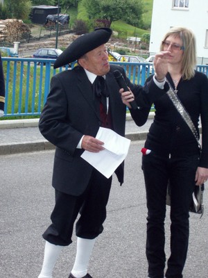 inauguration du pont Jean de Loisy - René Minéry