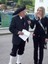 Photo de M. René Minéry pendant son discours lors de l'inauguration du pont Lieutenant Jean de Loisy à Waldighoffen, inauguré le 08 mai 2009.