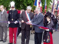 inauguration du pont Jean de Loisy - ruban 1