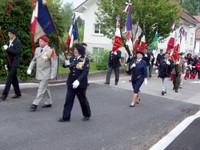 Inauguration du pont Jean de Loisy - cortège