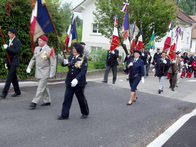 Inauguration du pont Jean de Loisy - cortège