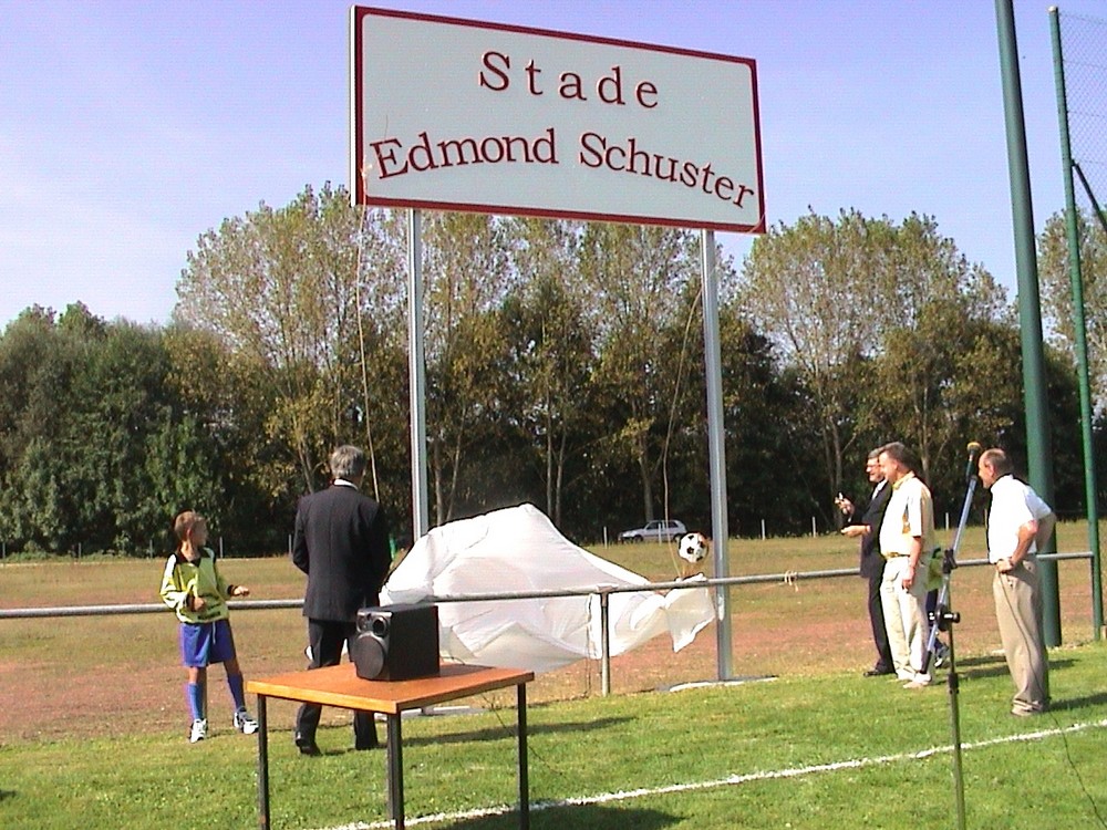 Inauguration du stade Edm Schuster