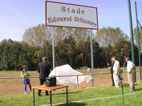 Inauguration du stade Edm Schuster
