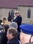 Photo du Colonel-Vétérinaire Michel Buecher lors de son discours à Waldighoffen à l'occasion du pèlerinage des St Cyriens dans le Sundgau.