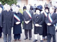 Saint Cyriens à Waldighoffen le 22 novembre 2008 - élus