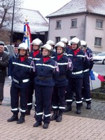 Saint Cyriens à Waldighoffen le 22 novembre 2008 - pompiers