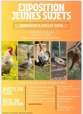 Flyers expo jeunes sujets 2025