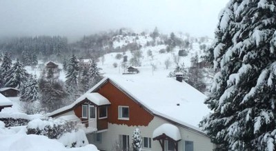 Auberge Le Couchetat La Bresse, en hiver-1 Auberge Le Couchetat La Bresse, en hiver-1