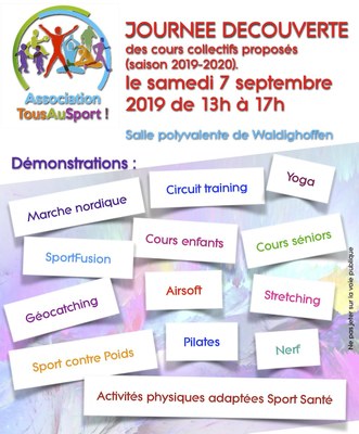 Journée découverte 7 sept 2019 présentation