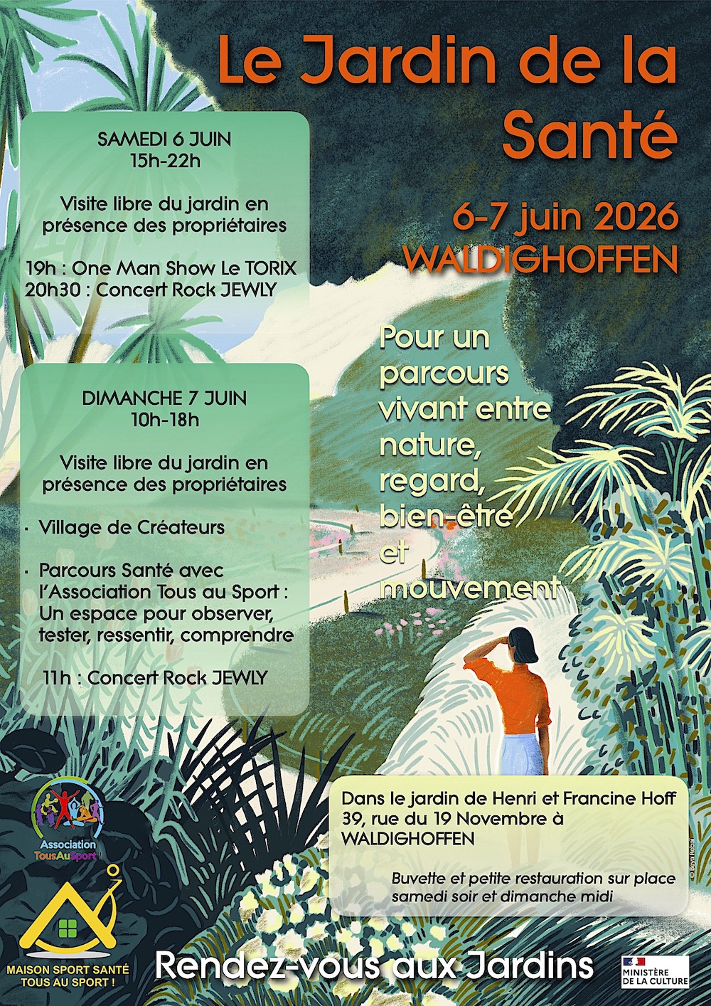 Le Jardin de la Santé les 6 et 7 juin à Waldighoffen