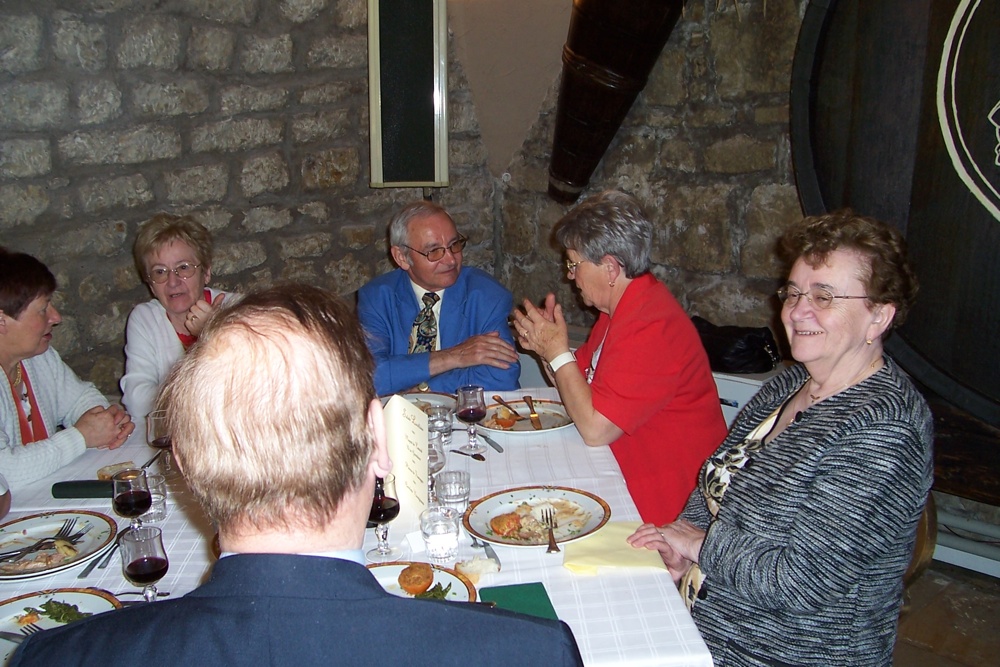 Repas - table Mme Specklin 30 ans UNC Waldighoffen