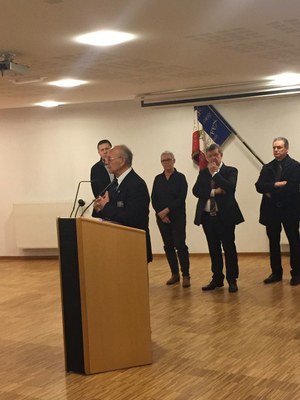 Discours à la salle du Forum