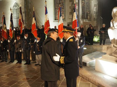 Félicitations au décoré