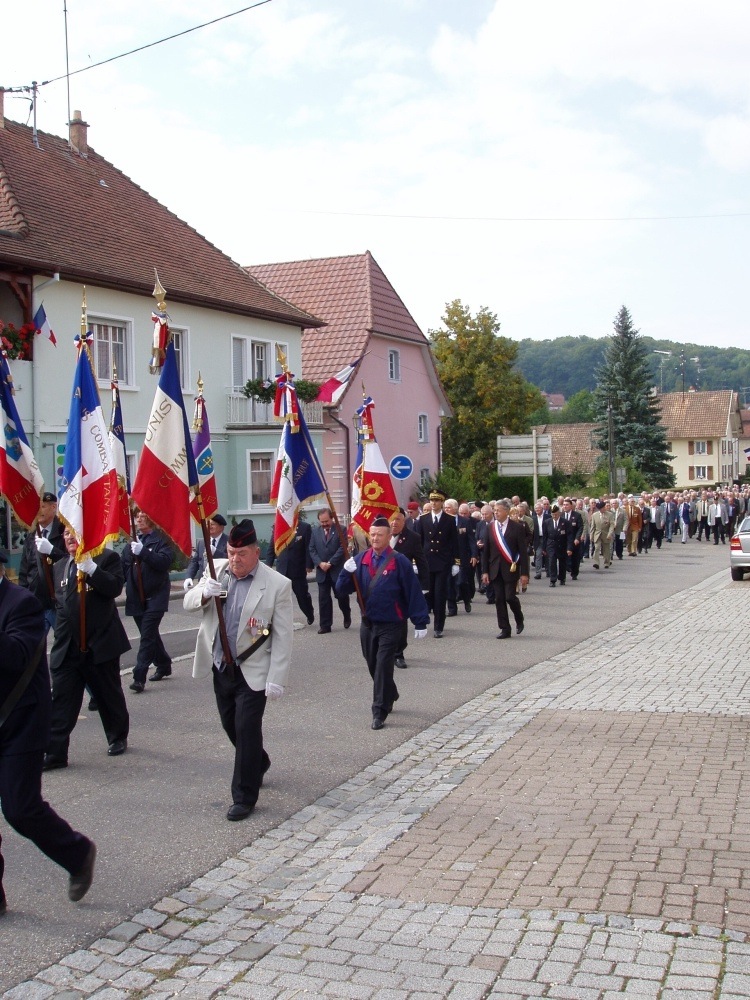 Congrès Départemental UNC 09.09.2007 cortège
