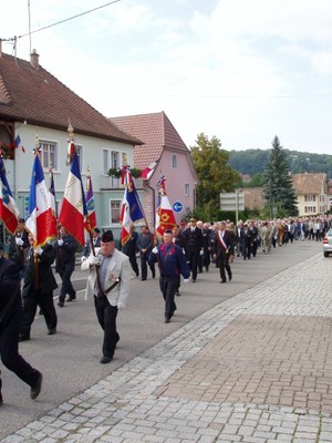 Congrès Départemental UNC 09.09.2007 cortège