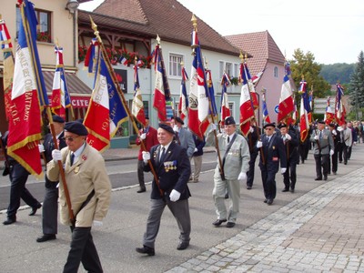 Congrès Départemental UNC 09.09.2007 porte drapeaux