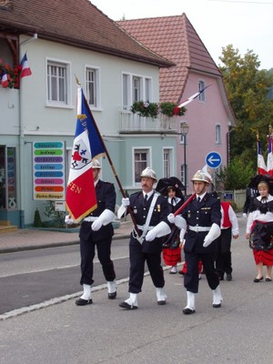 Congrès Départemental UNC 09.09.2007 tête de cortège