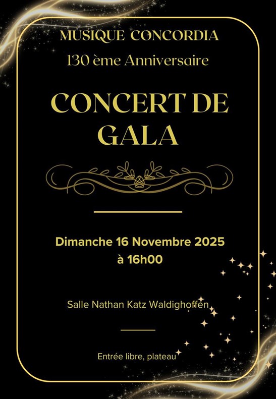 Affiche Concordia concert le 16.11.2025
