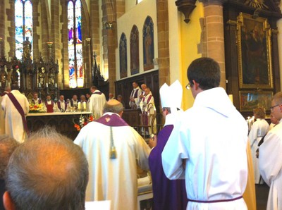 Arrivée de Monseigneur Jordy