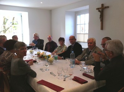 Repas au presbytère avec l'EAP-1