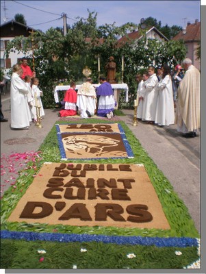 Fête Dieu 2010 - 4°autel par Waldighoffen
