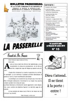 Une image de la couverture du bulletin interparoissial de Waldighoffen des mois de juillet à septembre 2010.