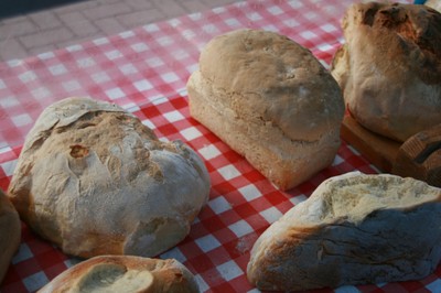 Ferme Muller pain sur le stand