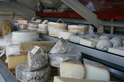 Fromages du stand Le Terroir de Marc à Waldighoffen