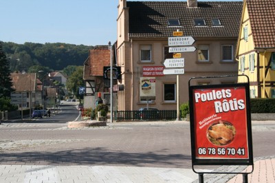 Panneau Rôtisserie Sundgauvienne