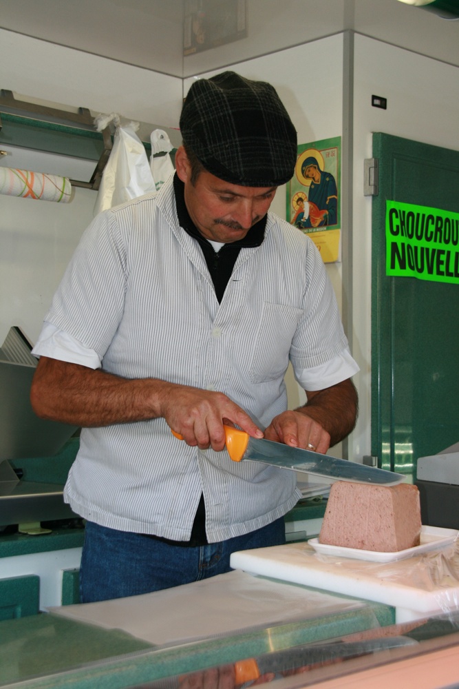 Stand charcuterie Dietsch découpe