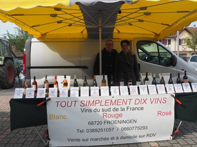 Stand tout simplement dix vins