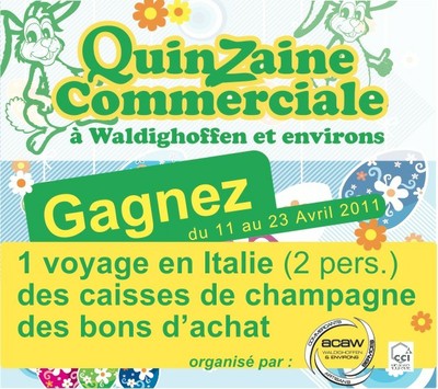 Panneau de la quinzaine commerciale ACAW 2011