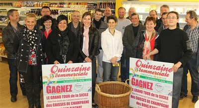 ACAW-Tirage de la quinzaine commerciale de Pâques 2012 - photo L'Alsace